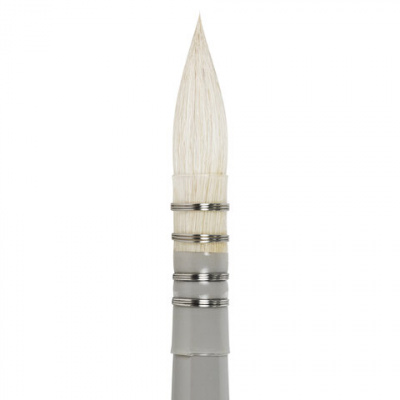 Кисть художественная профессиональная, коза, круглая, №10, BRAUBERG ART CLASSIC, 200957