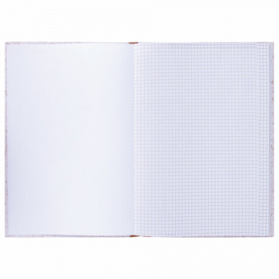 Книга учета 96 л., клетка, твердая, крафт, блок офсет, А4 200х290 мм, STAFF, 130215