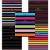 Тетрадь А5, 96 л., BRAUBERG, скоба, клетка, глянцевая ламинация, "Color Stripes", 404430
