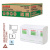 Полотенца бумажные 200 шт., LAIMA (H2) ADVANCED WHITE, 2-слойные, белые, КОМПЛЕКТ 20 пачек, 24х21,5, Z-сложение, 111338