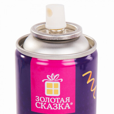 Серпантин в спрее ЗОЛОТАЯ СКАЗКА, 250 мл, цвета ассорти, 591483