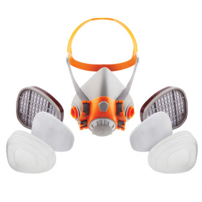 Комплект защитный Jeta Safety 6500 (перчатки, полумаска, фильтр, предфильтр, держатель), размер L, J-SET6500-L