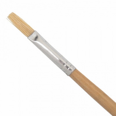 Кисть BRAUBERG щетина, плоская, №4, 200882