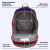 Рюкзак BRAUBERG CLASSIC, легкий каркас, премиум материал, "Лев", синий, 37х32х21 см, 228829