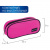 Пенал-косметичка BRAUBERG овальный, полиэстер, "Pink", 22х9х5 см, 229270 Пенал-косметичка BRAUBERG овальный, полиэстер, "Pink", 22х9х5 см, 229270