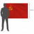 Флаг СССР 90х135 см, полиэстер, STAFF, 550229 Флаг СССР 90х135 см, полиэстер, STAFF, 550229