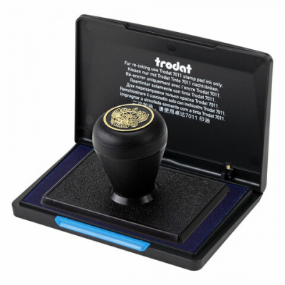 Штемпельная подушка TRODAT 9052, 110x70 мм, синяя, 56344