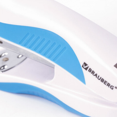 Степлер №24/6, 26/6 BRAUBERG "JET PRO", до 25 листов, эргономичный, ассорти, 228586