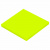 Блок самоклеящийся прозрачно-желтый (стикеры) BRAUBERG TRANSPARENT 76х76 мм, 100 листов, 115207