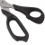 Ножницы STAFF Basic 210 мм, чёрные, ПВХ чехол с европодвесом, 235460 Ножницы STAFF Basic 210 мм, чёрные, ПВХ чехол с европодвесом, 235460