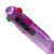 Ручка многоцветная шариковая автоматическая STAFF "College" 4 ЦВЕТА BP-15, линия письма 0,35 мм, 143748