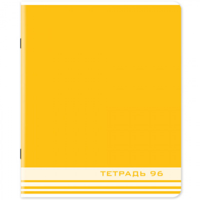 Тетрадь А5, 96 л., STAFF, скоба, клетка, офсет №2 ЭКОНОМ, обложка картон, ОДНОТОННАЯ, 402324