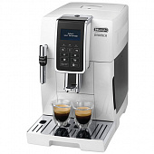 Кофемашина DELONGHI Dinamica ECAM 350.35.W, 1450 Вт, объем 1,8 л, ручной капучинатор, белая