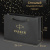 Ручка шариковая PARKER "Jotter Plastic CT", корпус черный, ежедневник А5 черный, золотой срез, пакет, 880894