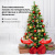 Ель новогодняя искусственная "Christmas Beauty" 180 см, литой ПЭТ+ПВХ, зеленая, ЗОЛОТАЯ СКАЗКА, 591313