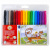 Фломастеры KOH-I-NOOR, 18 цветов, смываемые, трехгранные, пластиковая упаковка, европодвес, 771002AH04TERU Фломастеры KOH-I-NOOR, 18 цветов, смываемые, трехгранные, пластиковая упаковка, европодвес, 771002AH04TERU