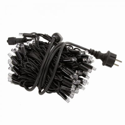 Электрогирлянда-нить уличная "Heavy Rain" 10 м, 100 LED, теплый белый, 220 V, ЗОЛОТАЯ СКАЗКА, 591295