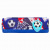 Пенал ЮНЛАНДИЯ, 1 отделение, полиэстер, "Football", синий, 19х4х6 см, 270270 Пенал ЮНЛАНДИЯ, 1 отделение, полиэстер, "Football", синий, 19х4х6 см, 270270