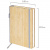 Ежедневник недатированный, А5, 145х213 мм, BRAUBERG "Bamboo", резинка-фиксатор, держатель для ручки, 160 л., бамбук, 117137 Ежедневник недатированный, А5, 145х213 мм, BRAUBERG "Bamboo", резинка-фиксатор, держатель для ручки, 160 л., бамбук, 117137