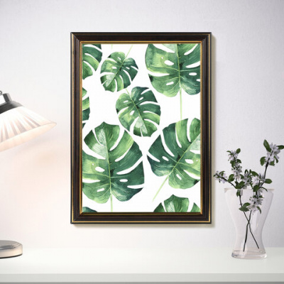 Рамка 21х30 см небьющаяся, пластик, багет 20 мм, BRAUBERG "HIT3", красное дерево с двойной позолотой, 390986
