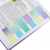 Закладки для книг МАГНИТНЫЕ, "GRADIENT", набор 12 шт., 60x20 мм, BRAUBERG, 113170