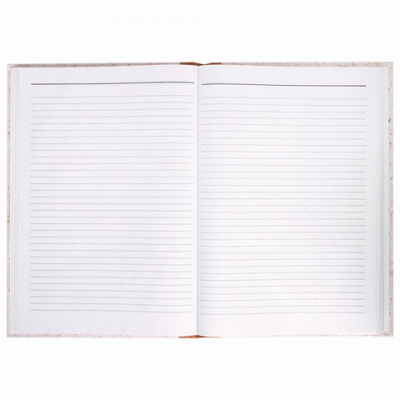Книга учета 96 л., линия, твердая, крафт, блок офсет, А4 200х290 мм, STAFF, 130216
