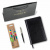 Ручка шариковая PARKER "Jotter Plastic CT", корпус черный, ежедневник А5 черный, белый срез, пакет, 880895 Ручка шариковая PARKER "Jotter Plastic CT", корпус черный, ежедневник А5 черный, белый срез, пакет, 880895