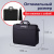 Папка-портфель пластиковая BRAUBERG "ПРЕМЬЕР" А4 (390х315х120 мм) 3 отделения, фактура "бисер", черная, 223082