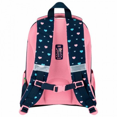 Ранец BRAUBERG KIDS START, 1 отделение, 2 кармана, "Четыре котика", 35х26х13 см, 273150