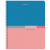 Тетрадь А5 80 л. BRAUBERG, гребень, клетка, обложка картон, "Color" (микс в спайке), 404413 Тетрадь А5 80 л. BRAUBERG, гребень, клетка, обложка картон, "Color" (микс в спайке), 404413