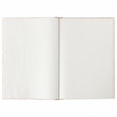 Книга учета 96 л., клетка, твердая, крафт, типографский блок, А4 200х290 мм, STAFF, 126500