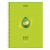Тетрадь А4, 96 л., BRAUBERG, гребень, клетка, глянцевый лак, "Avocado", 404061