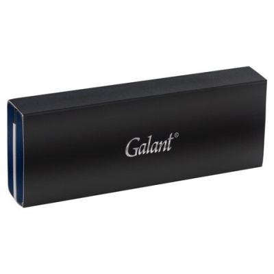 Ручка подарочная шариковая GALANT "Arrow Gold Blue", корпус темно-синий, золотистые детали, пишущий узел 0,7 мм, синяя, 140653