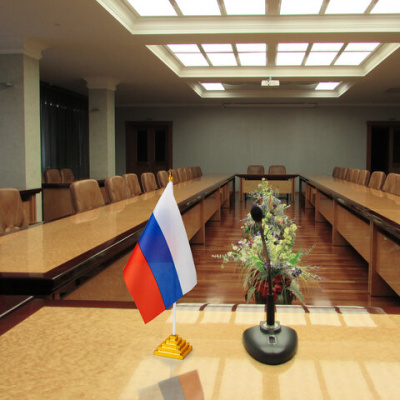 Флаг России настольный 14х21 см, без герба, BRAUBERG/STAFF, 550184