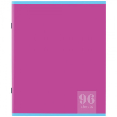 Тетрадь А5, 96 л., STAFF, скоба, клетка, офсет №2 ЭКОНОМ, обложка картон, "Monochrome" (микс в спайке), 404442