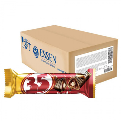 Конфеты вафельные ESSEN "35" с шоколадной начинкой, 1,5 кг