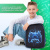 Ранец BRAUBERG KIDS START, 1 отделение, 2 кармана, Digital gamepad, 3D-панель, 35х26х13 см, 273152