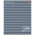 Тетрадь А5, 96 л., HATBER, скоба, линия, обложка картон, "ПОЛОСОЧКИ" (микс), 033678, 96Т5B2
