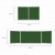 Доска для мела магнитная 3-х элементная 100х150/300 см, 5 рабочих поверхностей, зеленая, BRAUBERG, 231707 Доска для мела магнитная 3-х элементная 100х150/300 см, 5 рабочих поверхностей, зеленая, BRAUBERG, 231707
