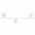 Электрогирлянда-нить комнатная "Снежинки" 3 м, 30 LED, мультицветная, 220 V, ЗОЛОТАЯ СКАЗКА, 591268 Электрогирлянда-нить комнатная "Снежинки" 3 м, 30 LED, мультицветная, 220 V, ЗОЛОТАЯ СКАЗКА, 591268