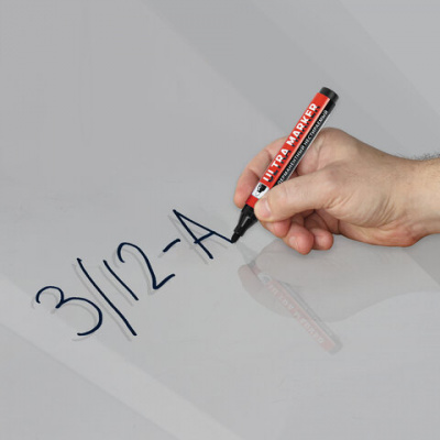 Маркеры перманентные BRAUBERG ULTRA MARKER, НАБОР 4 ЦВЕТА, круглый наконечник 3,5 мм, 152208