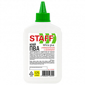 Клей ПВА STAFF EVERYDAY, 125 г, с дозатором, 227387