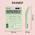 Калькулятор настольный BRAUBERG EXTRA PASTEL-12-LG (206x155 мм), 12 разрядов, двойное питание, МЯТНЫЙ, 250488 Калькулятор настольный BRAUBERG EXTRA PASTEL-12-LG (206x155 мм), 12 разрядов, двойное питание, МЯТНЫЙ, 250488