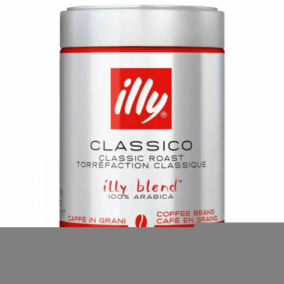 Кофе в зернах ILLY "Classico" ИТАЛИЯ, 250 г, в жестяной банке, арабика 100%, ИТАЛИЯ, 52