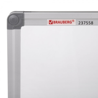 Доска магнитно-маркерная 120х180 см, алюминиевая рамка, BRAUBERG "Extra", 237558