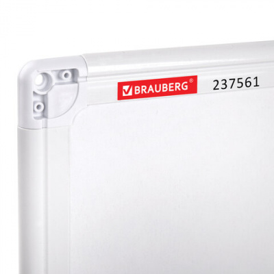 Доска магнитно-маркерная 60х90 см, ПВХ-рамка, BRAUBERG "Standard", 237561