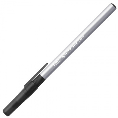 Ручки шариковые с грипом BIC "Round Stic Exact", НАБОР 4 шт./3 ЦВЕТА (синий, черный, красный), линия письма 0,28 мм, блистер, 932858