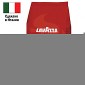 Кофе в зернах LAVAZZA "Qualita Rossa" 1 кг, ИТАЛИЯ, RETAIL, 3590