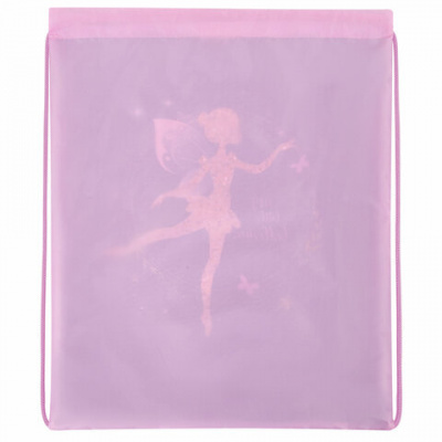 Мешок для обуви BRAUBERG KIDS, с петлей, 42х34 см, "Gold fairy", 272414