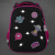 Ранец BRAUBERG PREMIUM, 2 отделения, с брелоком, "Space sweets", LED-ЛАМПОЧКИ, 38х29х16 см, 272020